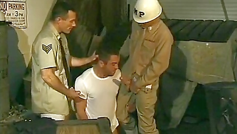 Military 3 women with a small penis playing with each other