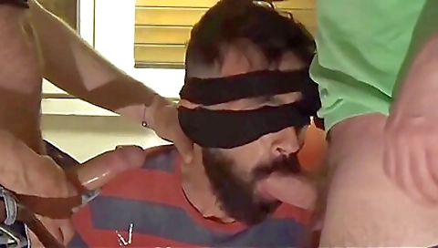 Horny brunette is dominating a dude in an amateur fetish video