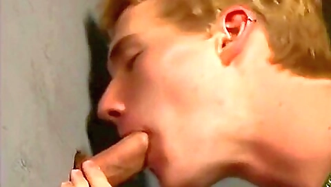 Blonde with a small round booty deepthroats and then fucks