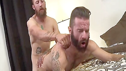 Amateur tattooed chick gets fucked hard in all poses