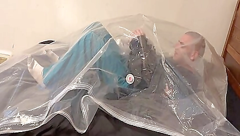 I like fucking my ass in an exciting latex performance