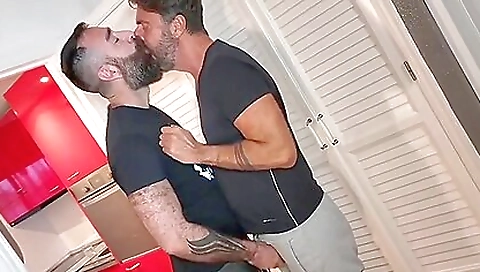Big ass mature milf with big boobs rides a dick in a bedroom