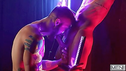 Muscular big cock and big titty cum in hardcore hairy sex